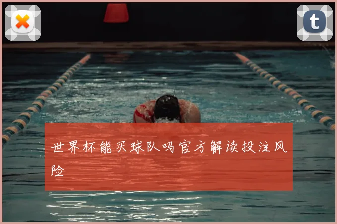 世界杯能买球队吗官方解读投注风险
